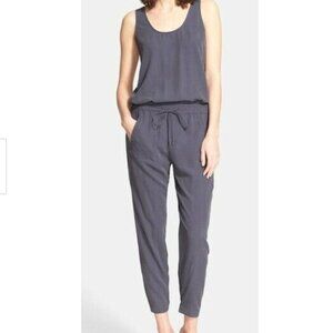 Vince Sleeveless Jumpsuit - Blue- Size 12